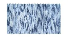 Badematte >LEONIE< in denim blue - 115x65x1,5 (LxBxH)