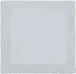 Badematte >LUXOR< in weiss, 100% Baumwolle - 60x60x2,2cm (LxBxH)