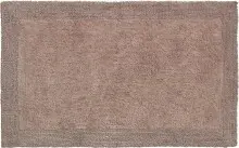 Badematte >LUXOR< in taupe, 100% Baumwolle -...