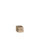 Nachtkommode >ARANK< in Mauvella Eiche Dekor - 43,4x43,3x41,7cm (BxHxT)