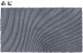 Badematte >CAFFI< in anthrazit, 100% Polyester MAGICSOFT - 120x70x1,8cm (LxBxH)