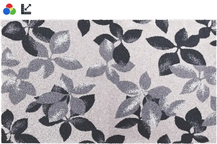 Badematte >UMBRIA< in taupe, 100% Polyacryl SUPERSOFT - 100x60x1,8cm (LxBxH)