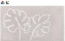 Badematte >LEVANA< in beige, 100% Polyacryl...
