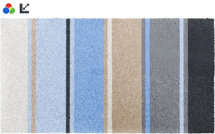 Badematte >SUMMERTIME< in verschiedenen Farben und Größen, 100% Polyacryl SUPERSOFT