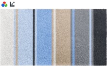 Badematte >SUMMERTIME< in verschiedenen Farben und...