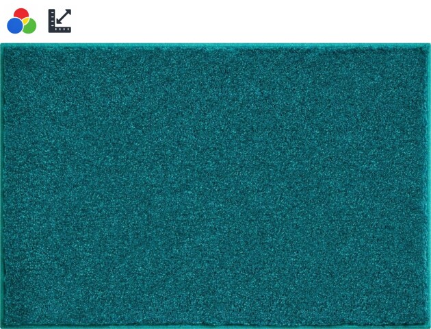 Badematte >CONCORDIA< in smaragd - 140x80x2,4 (LxBxH)