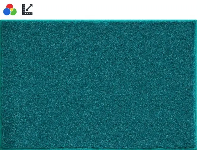 Badematte >CONCORDIA< in smaragd - 140x80x2,4 (LxBxH)
