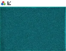 Badematte >CONCORDIA< in smaragd - 140x80x2,4 (LxBxH)