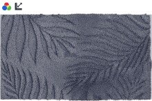 Badematte >FERYA< in anthrazit, 100% Polyester...