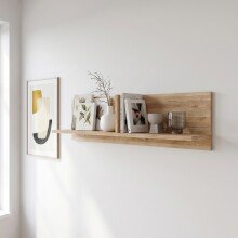 Wandboard >ARANK< in Mauvella Eiche Dekor - 120x29x21,5cm (BxHxT)