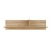 Wandboard >ARANK< in Mauvella Eiche Dekor - 120x29x21,5cm (BxHxT)