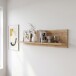 Wandboard >ARANK< in Mauvella Eiche Dekor - 120x29x21,5cm (BxHxT)