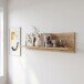 Wandboard >ARANK< in Mauvella Eiche Dekor - 120x29x21,5cm (BxHxT)