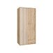 Drehtürenschrank >ARANK< in Mauvella Eiche Dekor / Sand - 93,1x200,1x58,7cm (BxHxT)