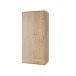 Drehtürenschrank >ARANK< in Mauvella Eiche Dekor / Sand - 93,1x200,1x58,7cm (BxHxT)