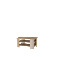Couchtisch >ARANK< in Mauvella Eiche Dekor / Sand - 100x50x60cm (BxHxT)