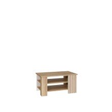 Couchtisch >ARANK< in Mauvella Eiche Dekor / Sand - 100x50x60cm (BxHxT)