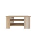 Couchtisch >ARANK< in Mauvella Eiche Dekor / Sand - 100x50x60cm (BxHxT)