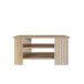 Couchtisch >ARANK< in Mauvella Eiche Dekor / Sand - 100x50x60cm (BxHxT)
