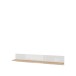 Wandboard >DURAOAK< in Weiss Glanz  / Wildeiche Dekor - 160x25,6x21,9cm (BxHxT)