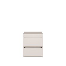 Nachtkommode >LISSON< in Sand - 41,8x49,3x42,2cm (BxHxT)