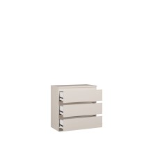 Schubkastenkommode >LISSON< in Sand - 77,2x79,8x42,2cm (BxHxT)