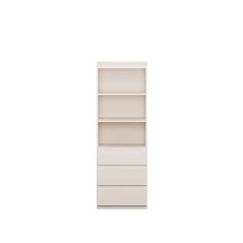 Stauraumregal >LISSON< in Sand - 60,4x176x42cm (BxHxT)