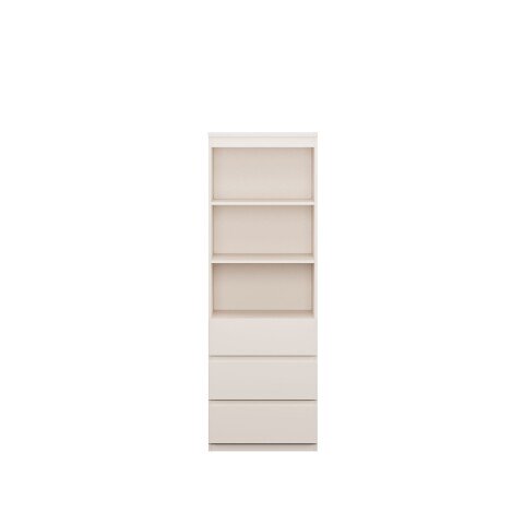 Stauraumregal >LISSON< in Sand - 60,4x176x42cm (BxHxT)