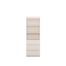 Stauraumregal >LISSON< in Sand - 60,4x176x42cm (BxHxT)
