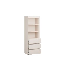 Stauraumregal >LISSON< in Sand - 60,4x176x42cm (BxHxT)