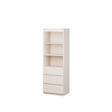 Stauraumregal >LISSON< in Sand - 60,4x176x42cm (BxHxT)