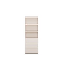 Stauraumregal >LISSON< in Sand - 60,4x176x42cm (BxHxT)