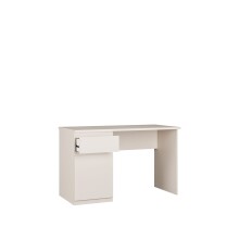 Schreibtisch >LISSON< in Sand - 120x75,3x60cm (BxHxT)