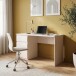 Schreibtisch >LISSON< in Sand - 120x75,3x60cm (BxHxT)