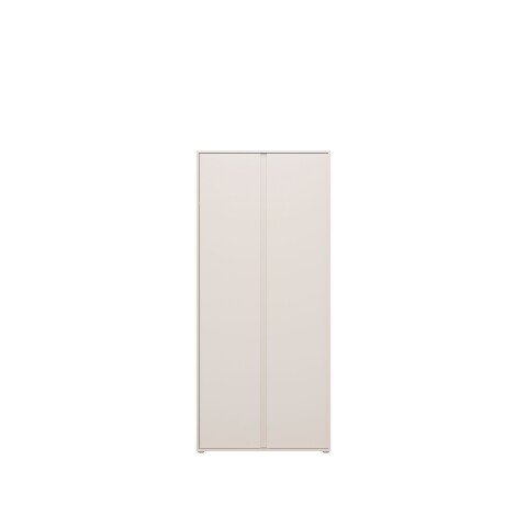Drehtürenschrank >LISSON< in Weiss - 86,2x193,7x60,2cm (BxHxT)