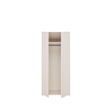 Drehtürenschrank >LISSON< in Weiss - 86,2x193,7x60,2cm (BxHxT)