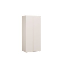 Drehtürenschrank >LISSON< in Weiss - 86,2x193,7x60,2cm (BxHxT)