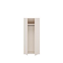 Drehtürenschrank >LISSON< in Weiss - 86,2x193,7x60,2cm (BxHxT)