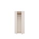 Drehtürenschrank >LISSON< in Weiss - 86,2x193,7x60,2cm (BxHxT)