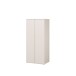 Drehtürenschrank >LISSON< in Weiss - 86,2x193,7x60,2cm (BxHxT)