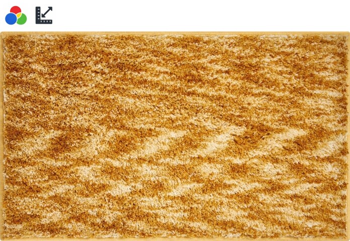 Badematte >MIRAGE< in verschiedenen Farben und Größen, 100% Polyester POWERSOFT
