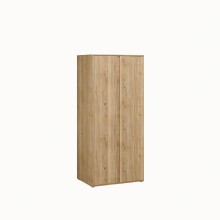 Drehtürenschrank >LISSON< in Mauvella Eiche Dekor - 86,2x193,7x60,2cm (BxHxT)
