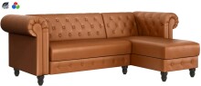 Ecksofa >Firenze< in verschiedenen Bezügen -...