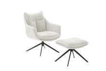 Drehsessel >PARKER< 360° drehbar, Loungesessel...
