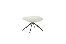 Drehsessel >PARKER< 360° drehbar, Loungesessel creme - 76x83x79cm (BxHxT)