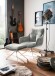 Drehsessel >PARKER< 360° drehbar, Loungesessel anthrazit - 76x83x79cm (BxHxT)