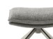 Drehsessel >PARKER< 360° drehbar, Loungesessel anthrazit - 76x83x79cm (BxHxT)