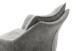 Drehsessel >PARKER< 360° drehbar, Loungesessel anthrazit - 76x83x79cm (BxHxT)