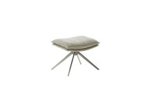 Drehsessel >PARKER< 360° drehbar, Loungesessel cappuccino - 76x83x79cm (BxHxT)