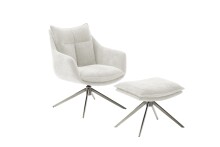 Drehsessel >PARKER< 360° drehbar, Loungesessel...